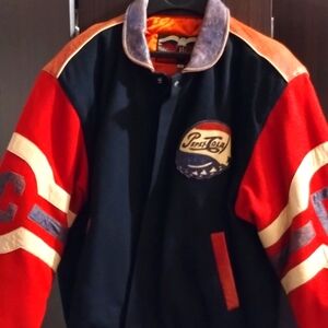 Custom made Pepsi Varsity Jacket (Unisex)